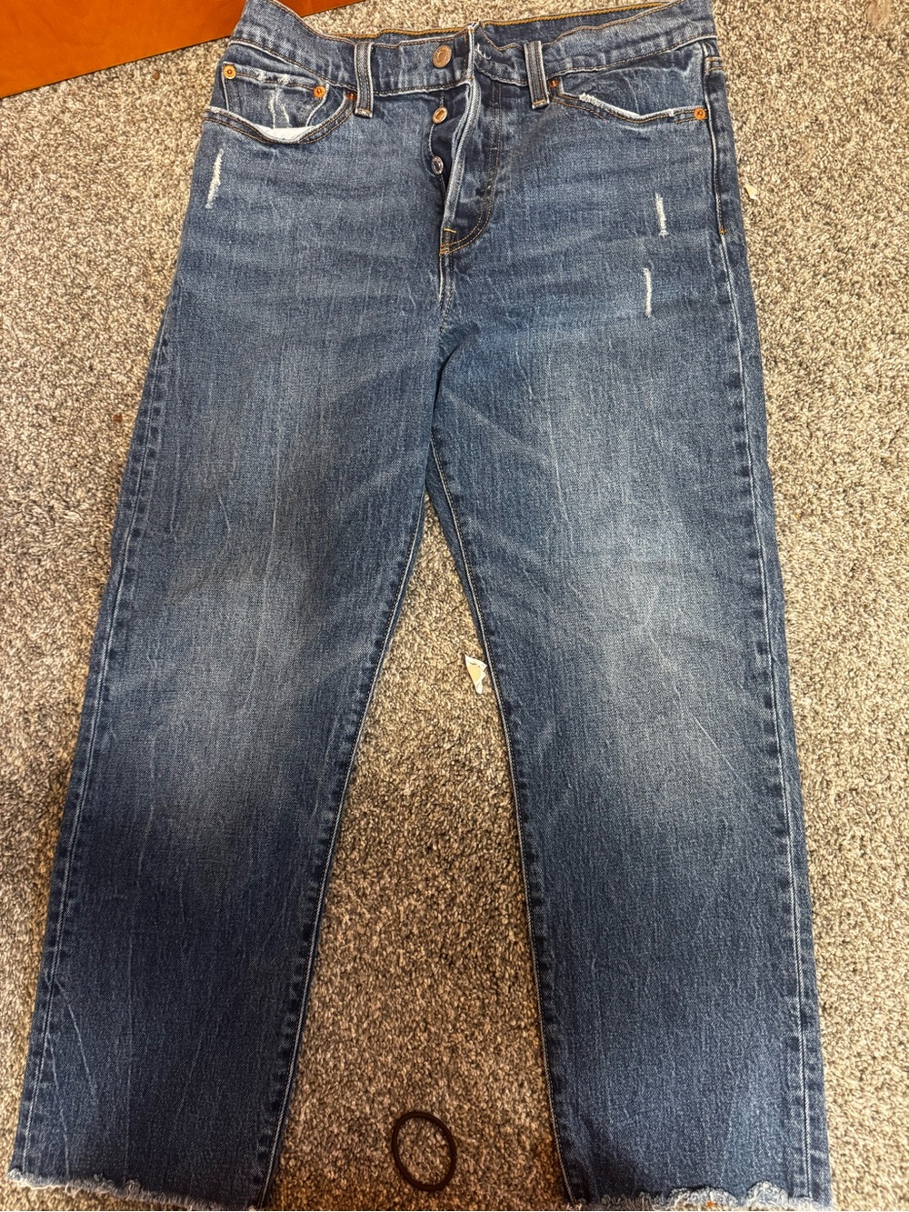 Levi's Classic Straight Leg Blue Jeans